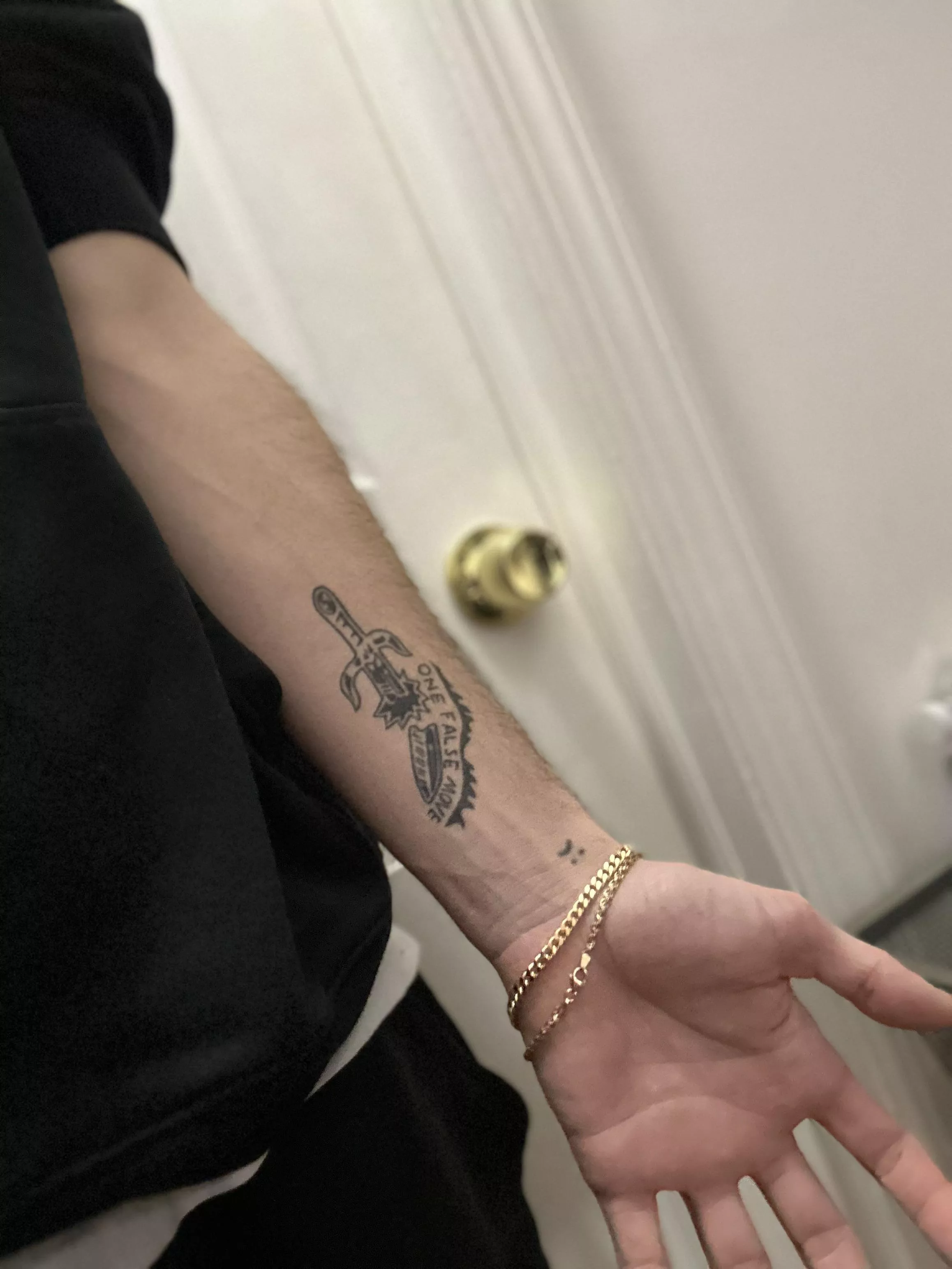 tattoos and some bracelets posted by zxhcbck