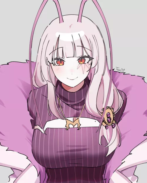 Turtlenecks and monster girls are my 2 biggest weaknesses. combine them? i'll cease functionality by -Schnitzelberg-