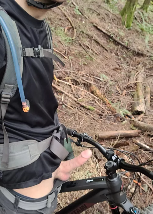 What you doing when you roll up to me on the trails? by DefiantWalk6726