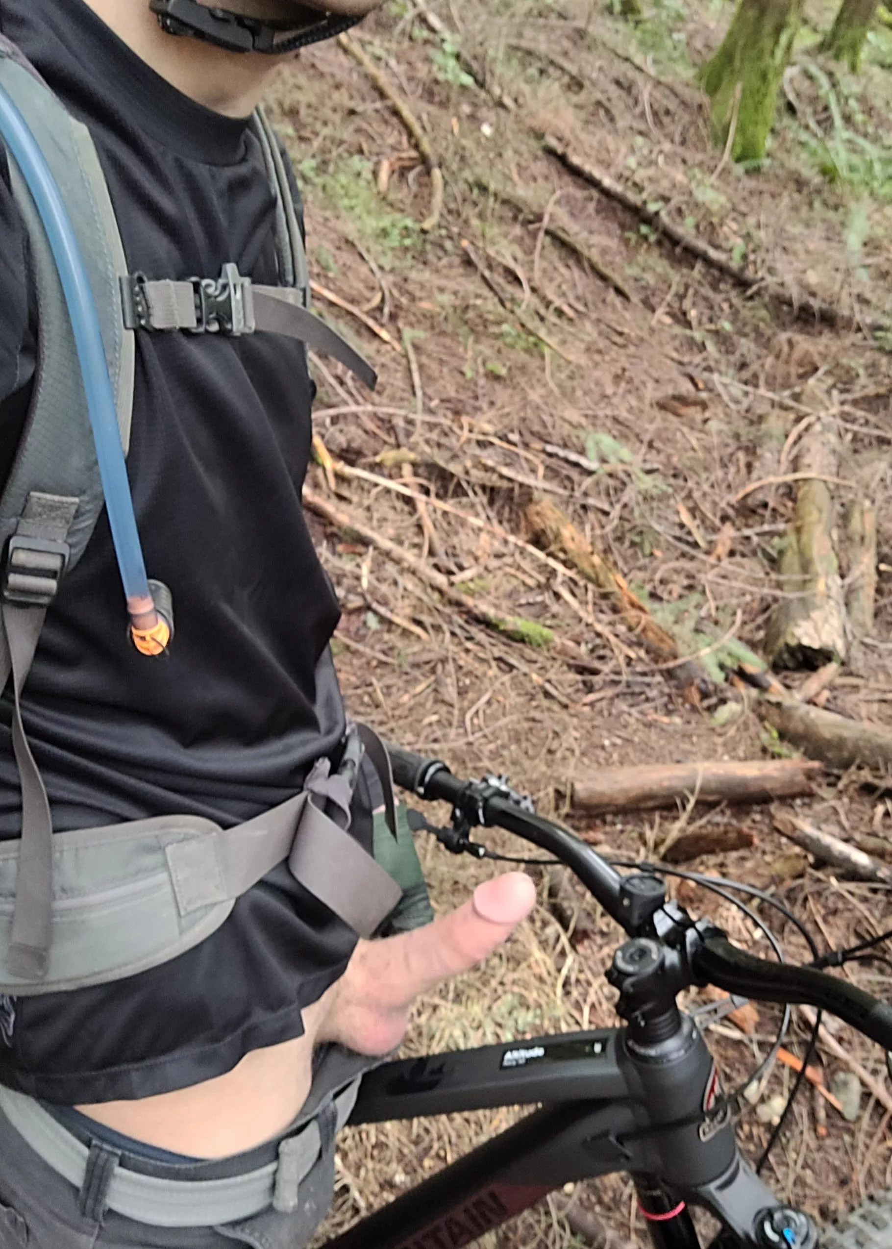 What you doing when you roll up to me on the trails? posted by DefiantWalk6726