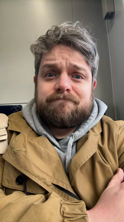 When the light hits and shows you how grey you are.  by Old_Statement3782