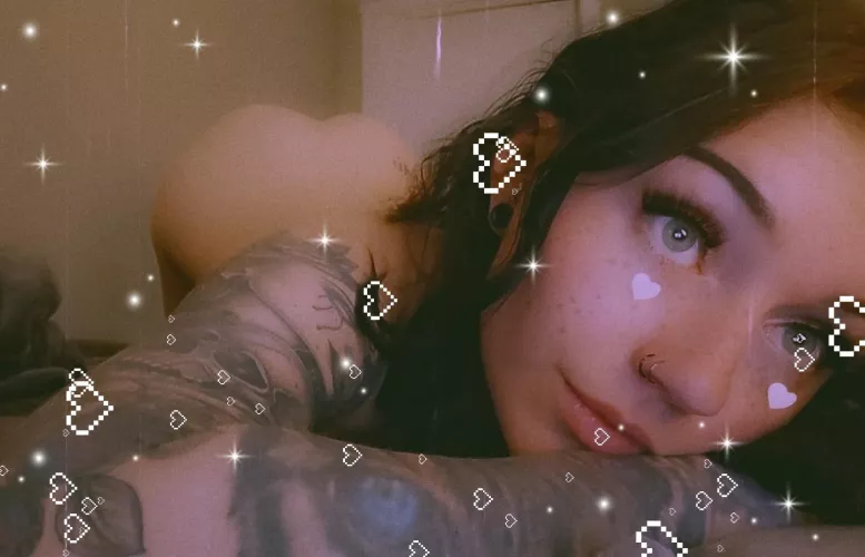 Woke up a little slut pup still ☺️💕 by xxsatanspuppyxx