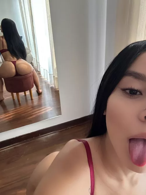 Would you bend me over this chair and finish inside of me? [wbo oc] by midspacesitcoms65