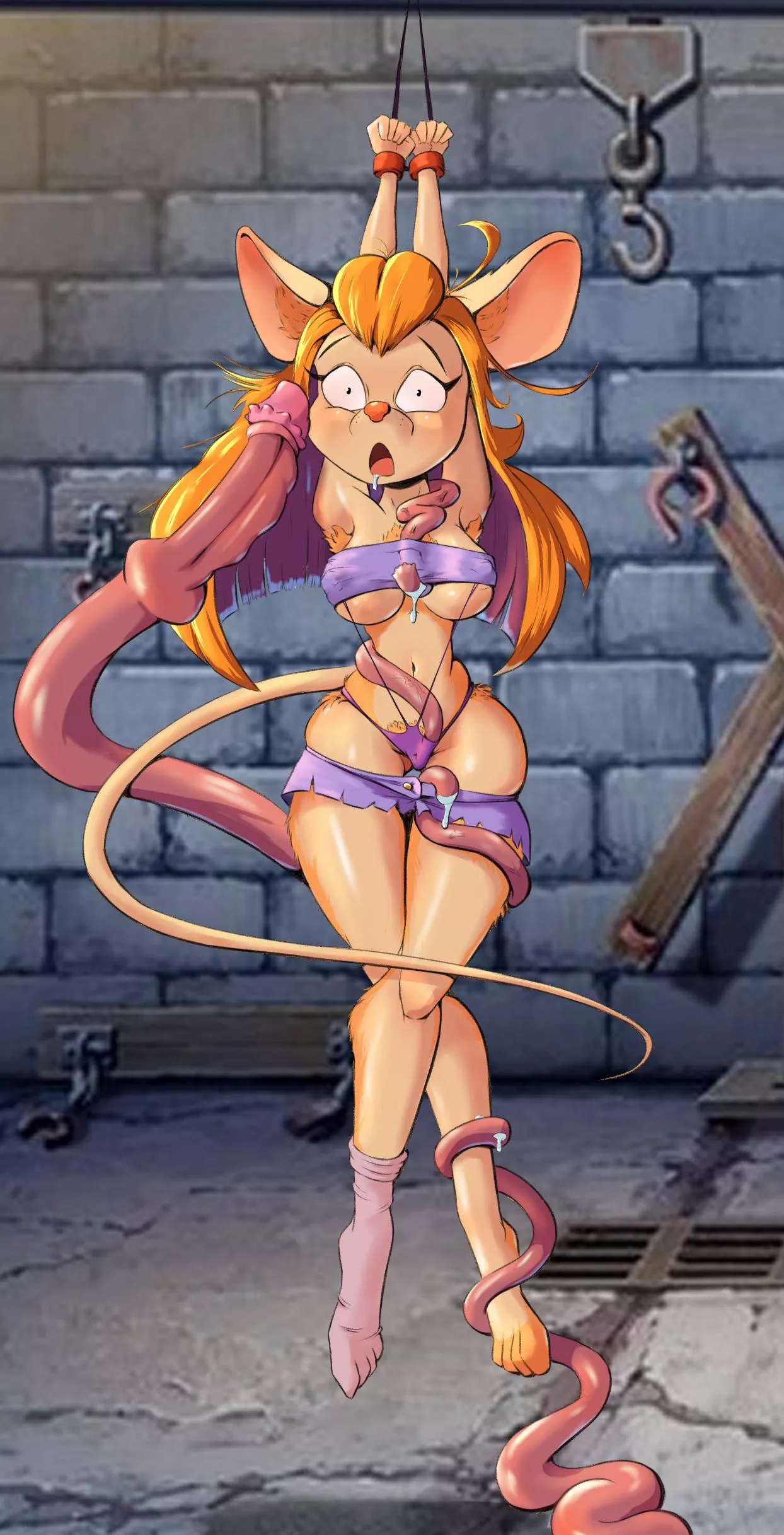 You back! I missed you. [Gadget Hackwrench] (andomArt) posted by andomArt