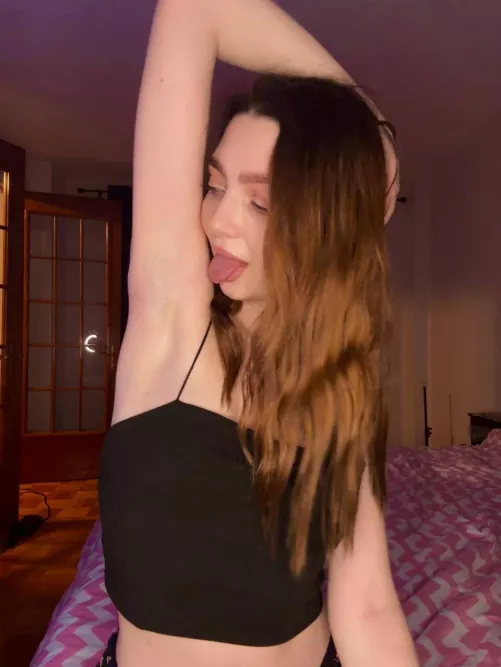 You'd like to lick and sniff my armpits, wouldn't you by HotNaughtyPrincess