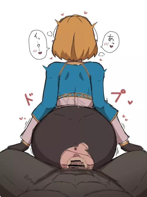 Zelda Filled With Cum (yaseiseihamu) by Different_Essay7496