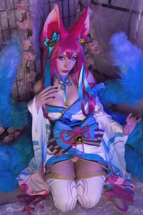 Always time for an Ahri cosplay by Weird-Doughnut7002