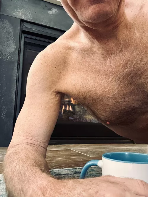 Chilly Sunday. Hot Coffee and Warm Fire - What Else Can I Hope For?  by rock_hard61