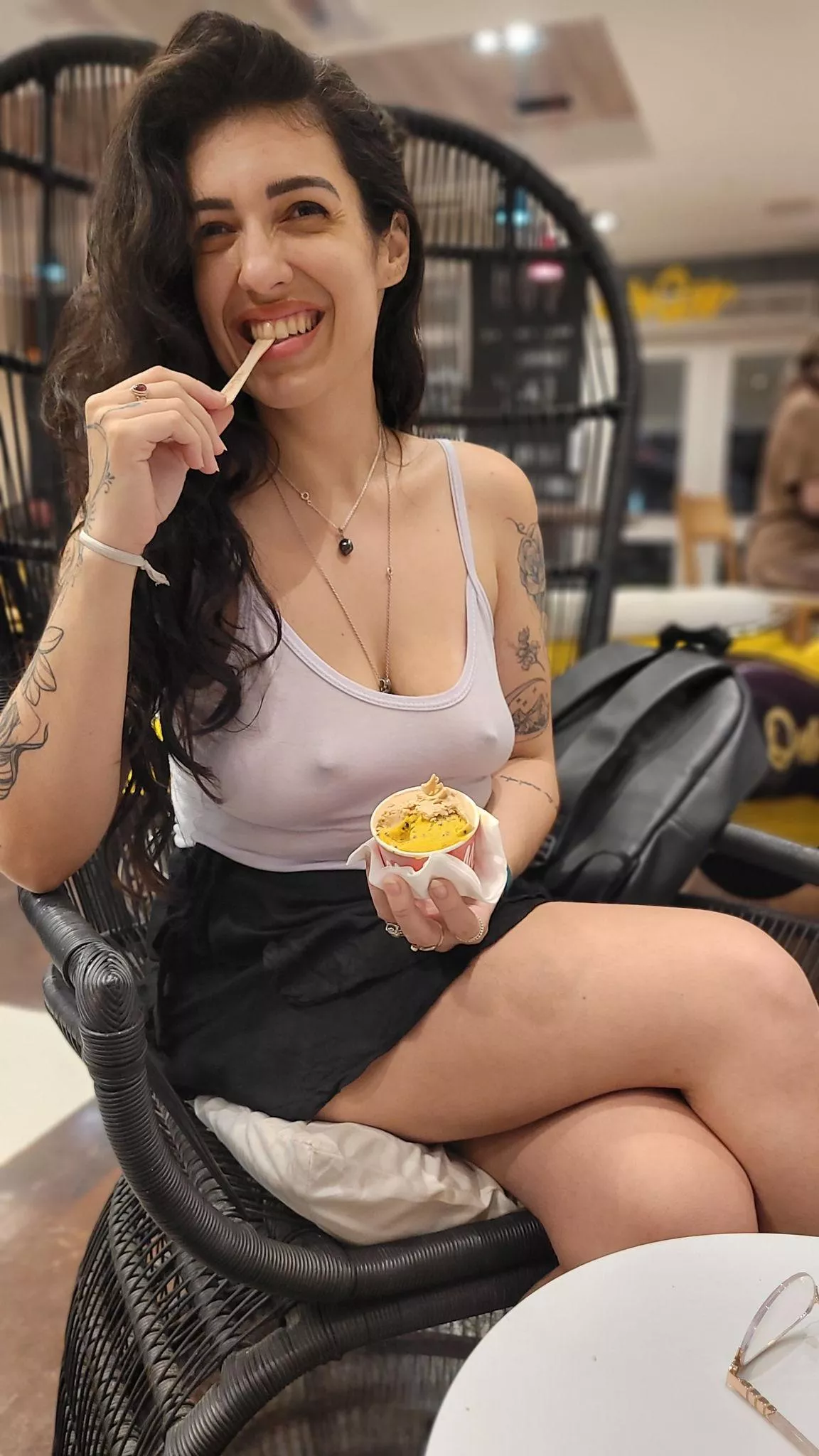 F33 - Having an expensive ice cream. posted by _venomouslips