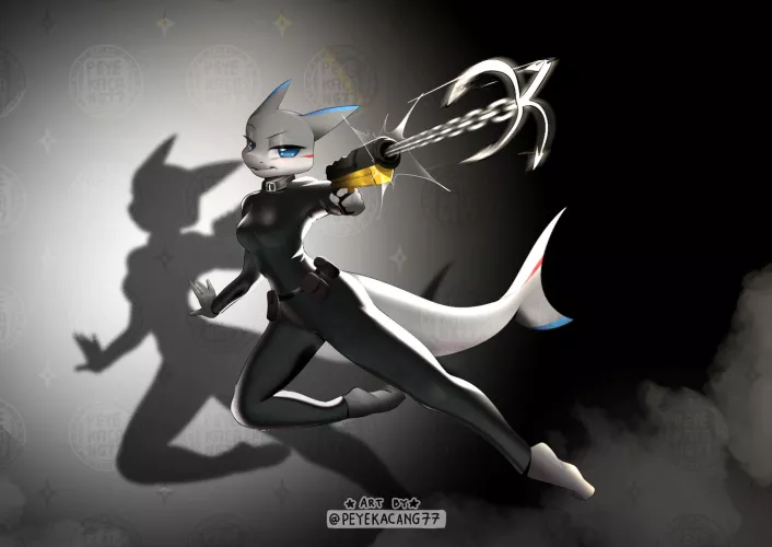 First commission after 3 months hiatus due my health 🥺 art by me @peyekacang77 by peyekacang77_