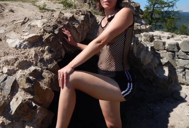 Fishnet top by isa_bea