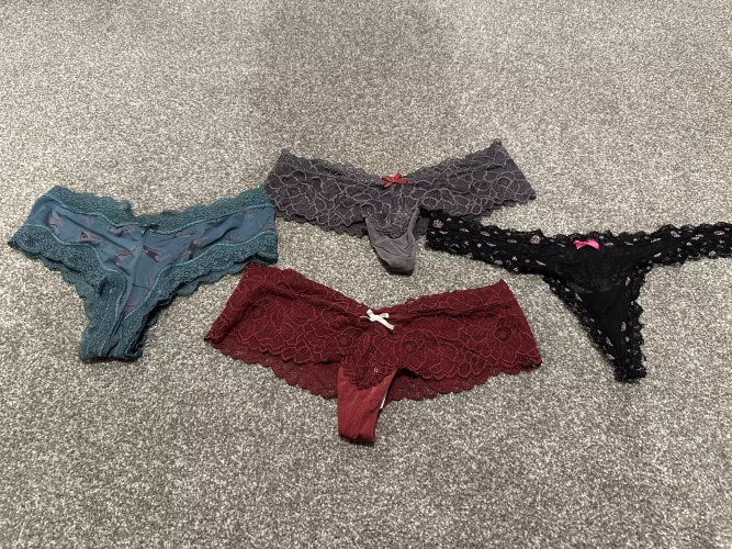 Four new “borrowed” pairs, I can’t wait to wear them 😈 by MurkyAd2030