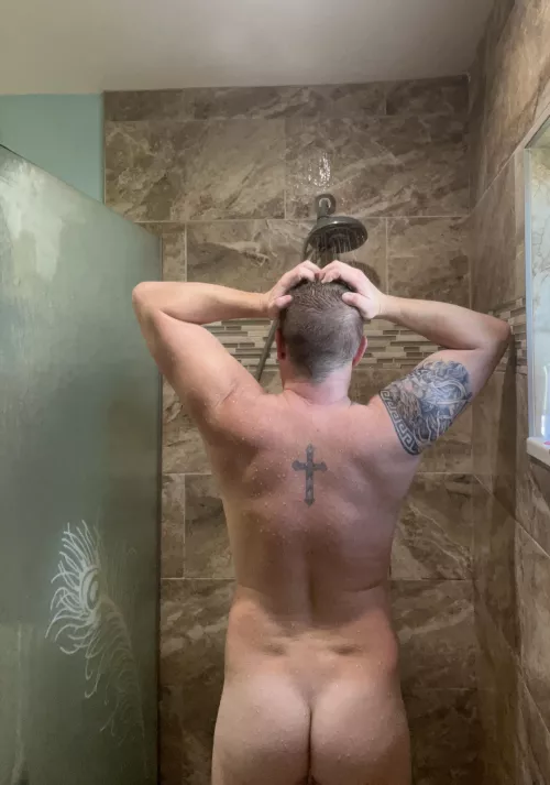 Getting clean after some dirty fun by General-Passion