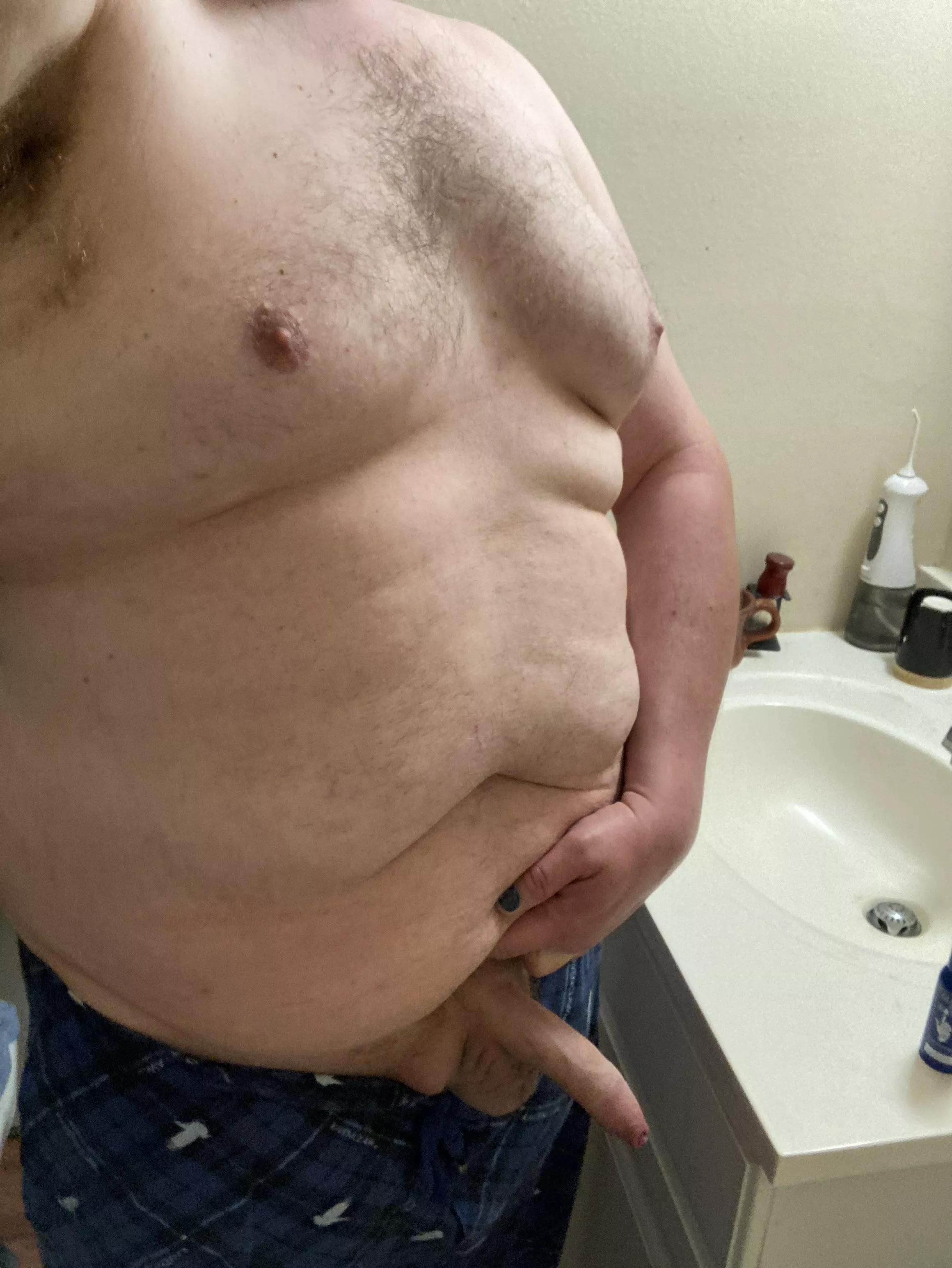 Getting ready for bed, wish you could join me. posted by bearly-audible