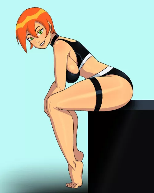 Gwen Tennyson [Ben 10] (Donchibi)  by Kyoto709