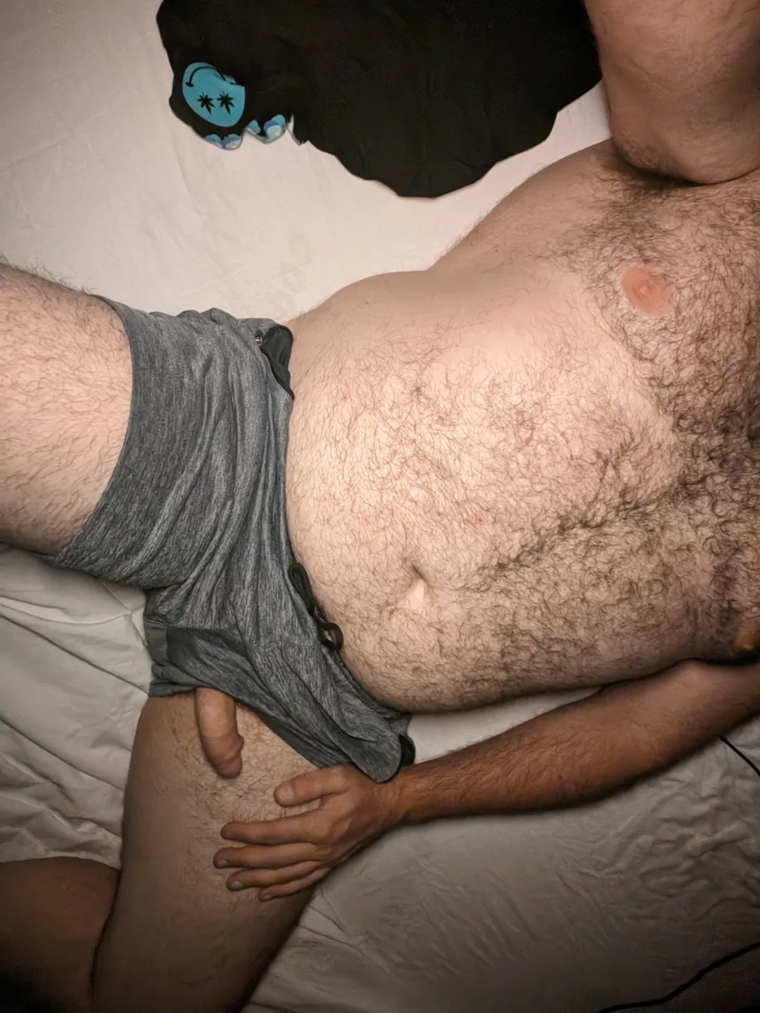 Hey 👋🏻 do you swallow? Coz it's a pain cleaning cum off my chest hair 🤷🏻‍♂️ posted by Competitive-Paus3