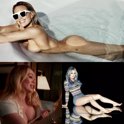 Hilary Duff by cumdumpdster