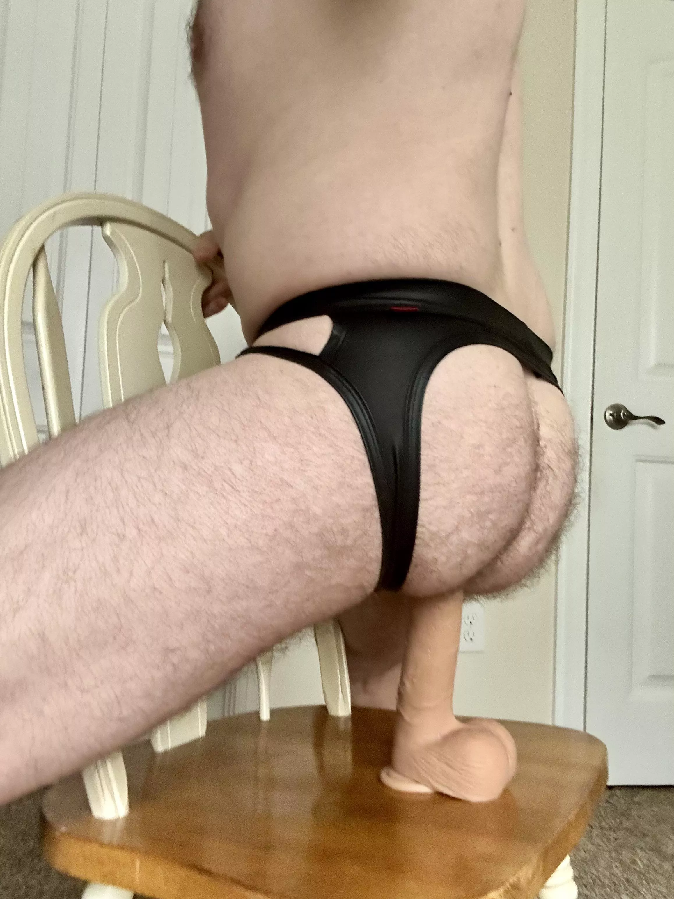 How’s my hairy ass look while I ride? posted by allrise699