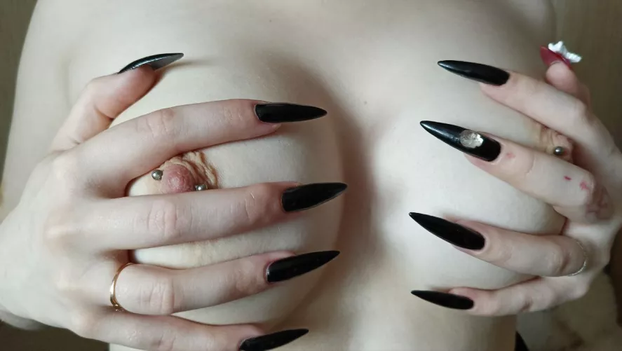 I hope you like pierced tits, because I'd definitely like your cum on them by Dazey101