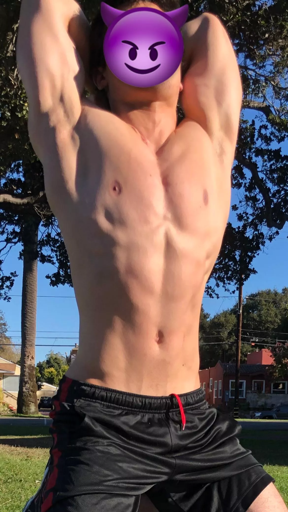 I want to stuff someone’s face into my sweaty pits 😈😈 posted by TheeGuyDerek