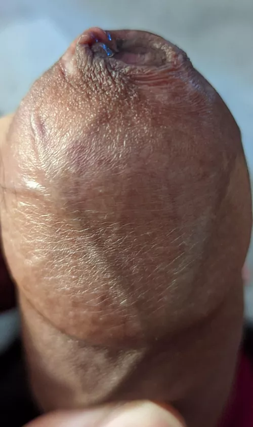 Macro detailed shot of my dick tip by dboiasia69