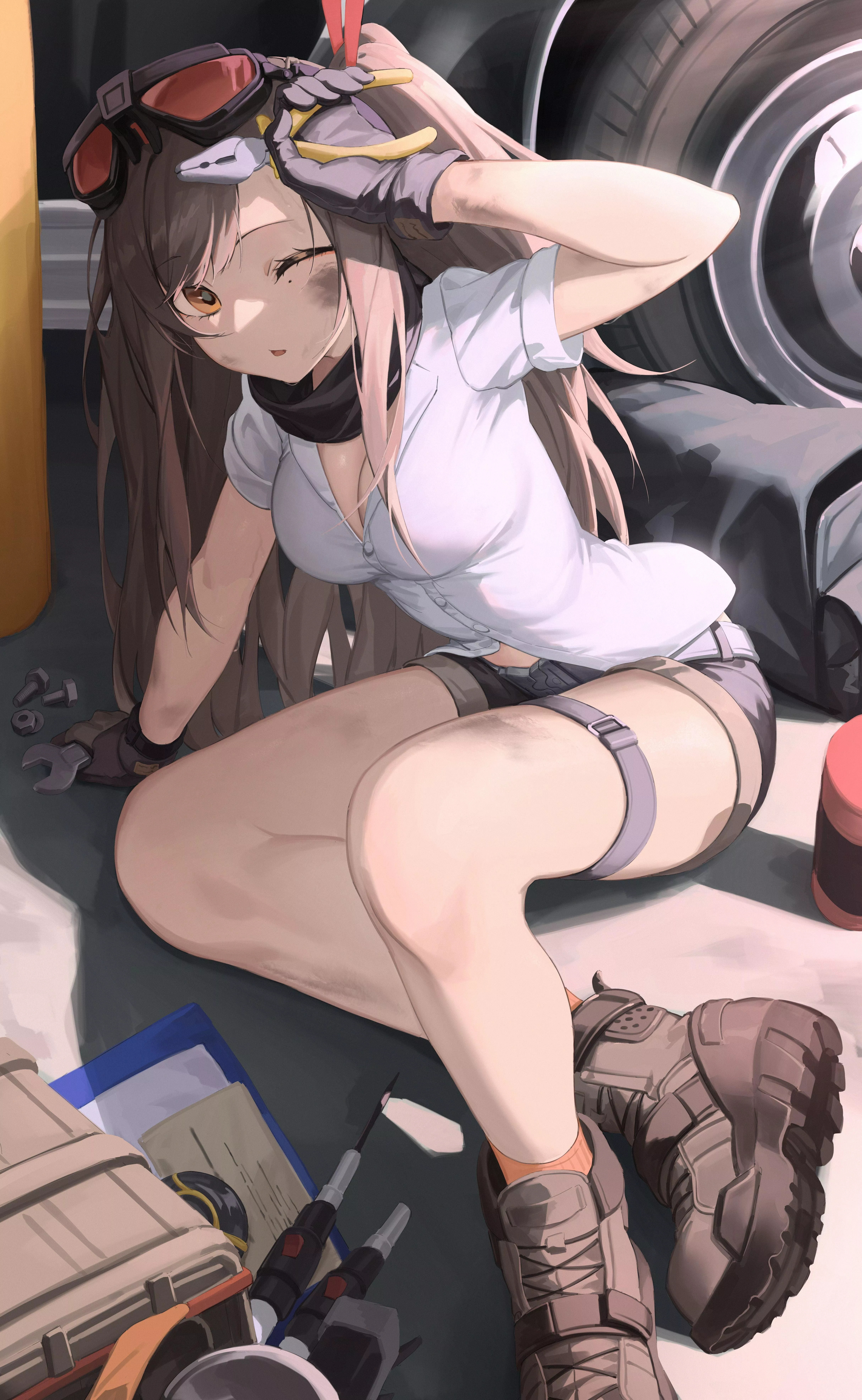 Mayling Hard at Work [Girls' Frontline] posted by NotSuitedForWoona