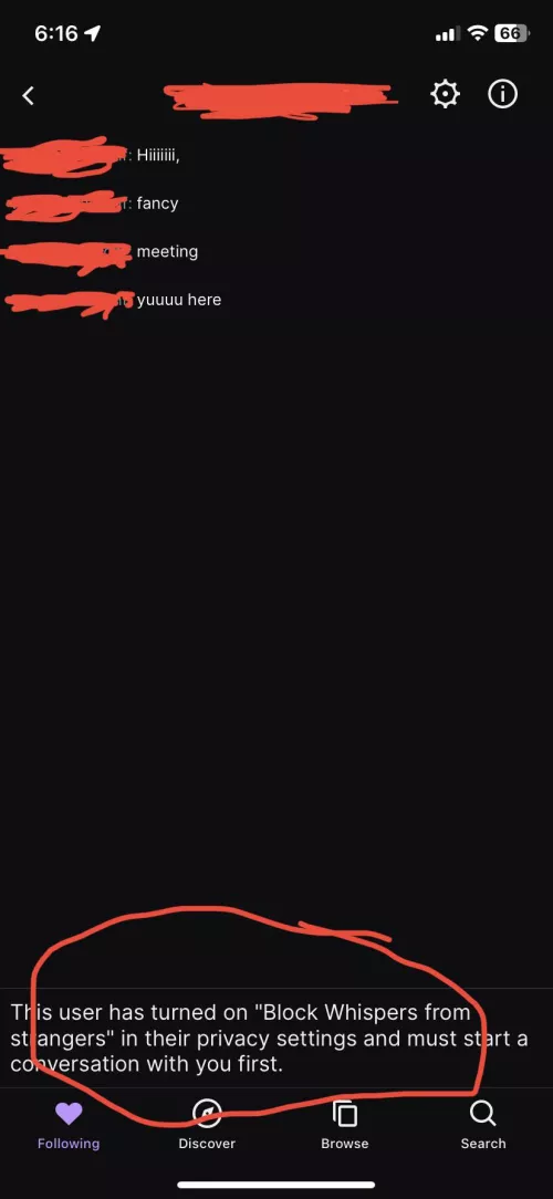 Not Able to Msg People Back by QwannyMon