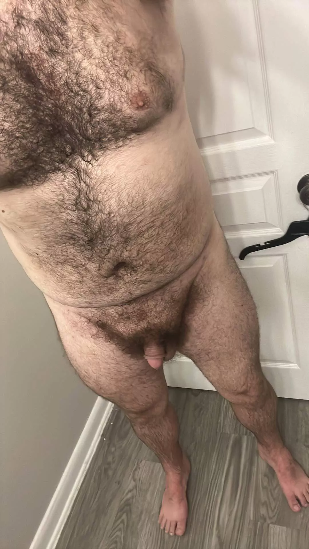 Ready to start the day with my post-shower softie 😊 posted by hollyveryjolly