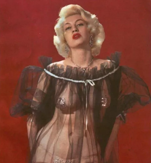 Showgirl Lily Ayres [1958] by html5gamerguy