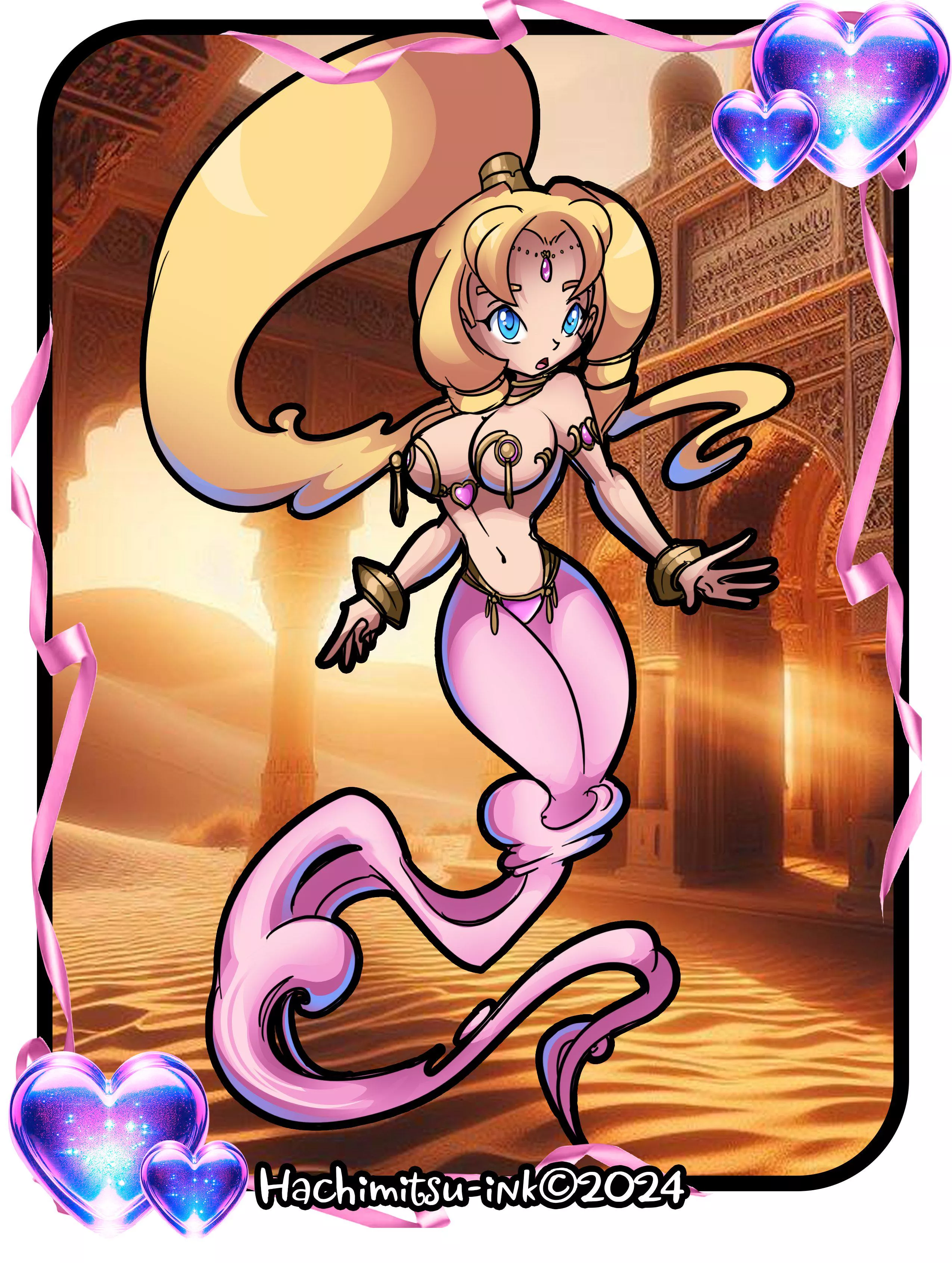 Special genie image of Kachopper's Caelia posted by LafterMastr