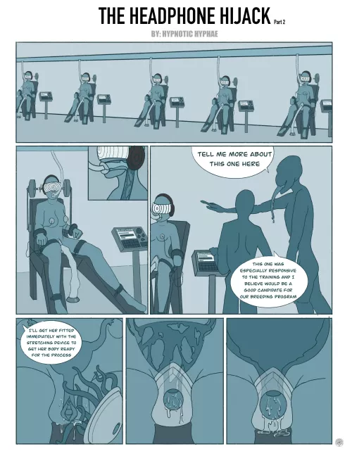 The Headphone Hijack by Hypnotic Hyphae [dronification] [alien] [stretching] [breeding] [tech] by HypnoticHyphae