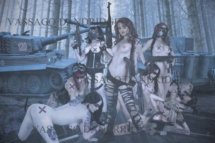 Warrior Women by vassagodandridgeart