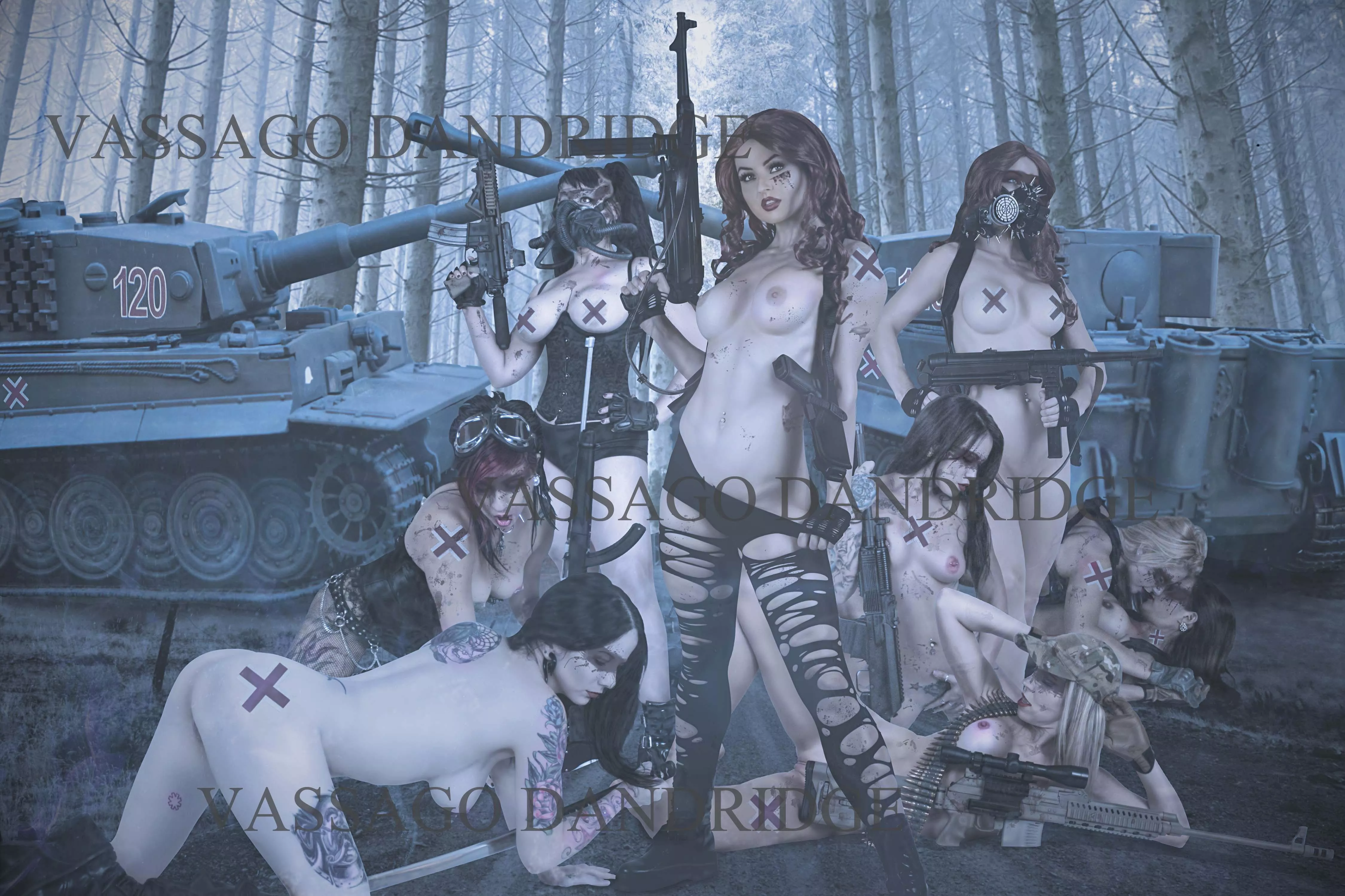 Warrior Women posted by vassagodandridgeart