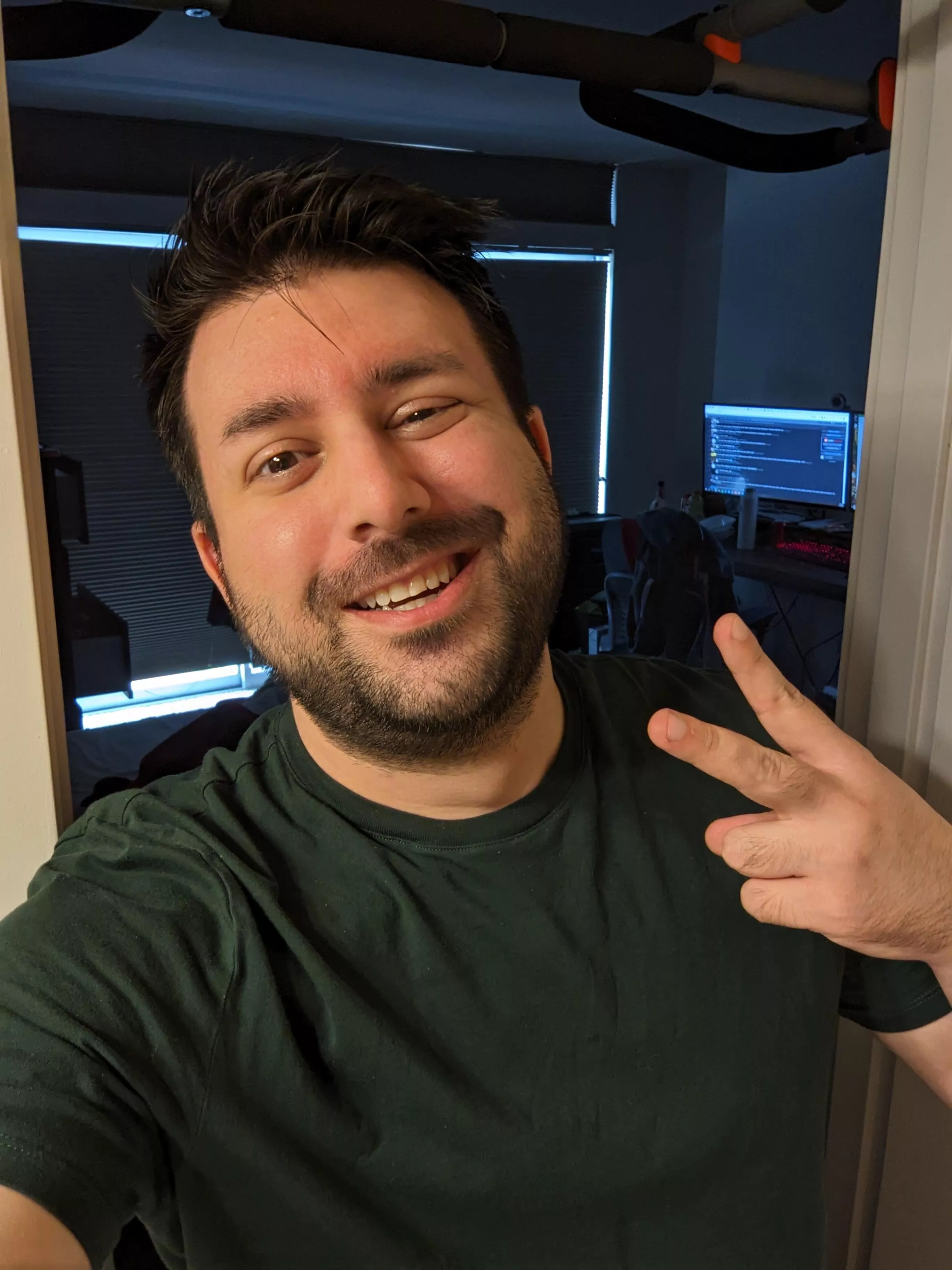 Who else is working this fine Saturday? (minus the selfie mental health break) posted by Snarfsicle