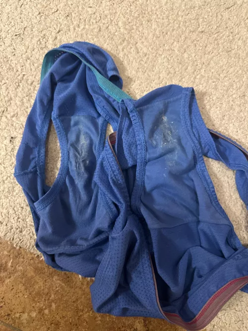 Wife’s ovulation panties the one on the right has my dried up creampie in it from yesterday! by Adventurous_Fix9988