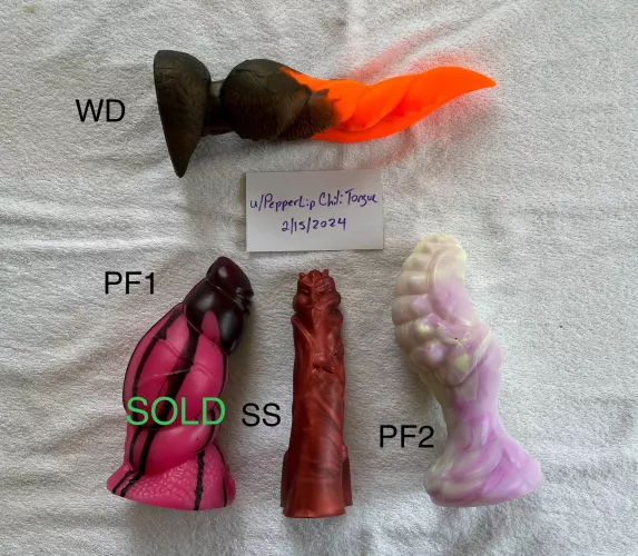 WTS pleasure Forge, Weredog & Satan (USA Free Shipping) by PepperLipChiliTongue