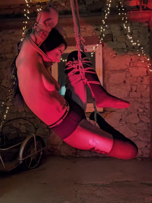 a tie to drool a river by semenawa