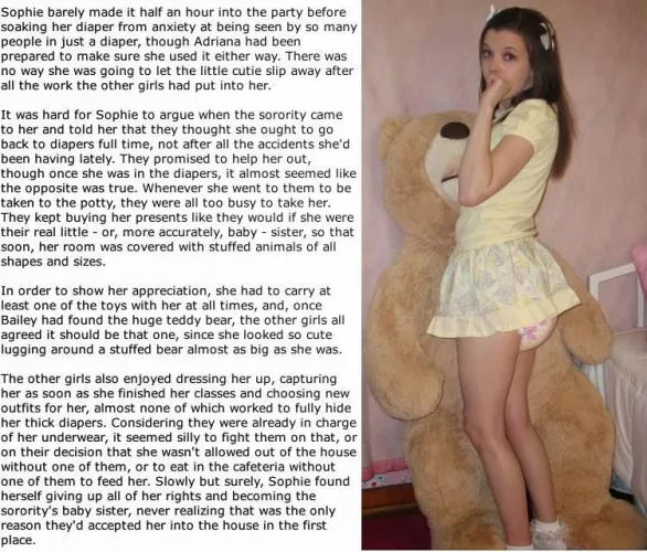Abdl diaper girl captions by SinkPretend5230