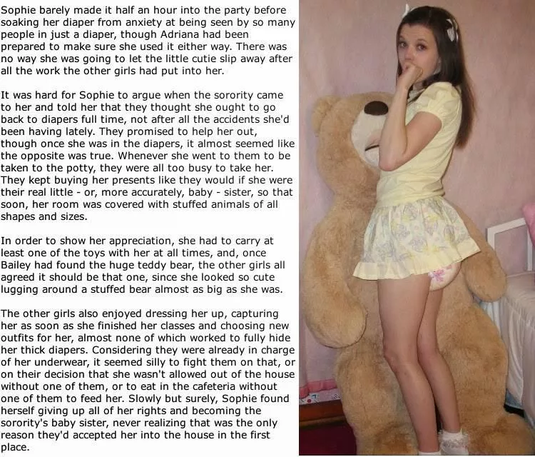 Abdl diaper girl captions posted by SinkPretend5230