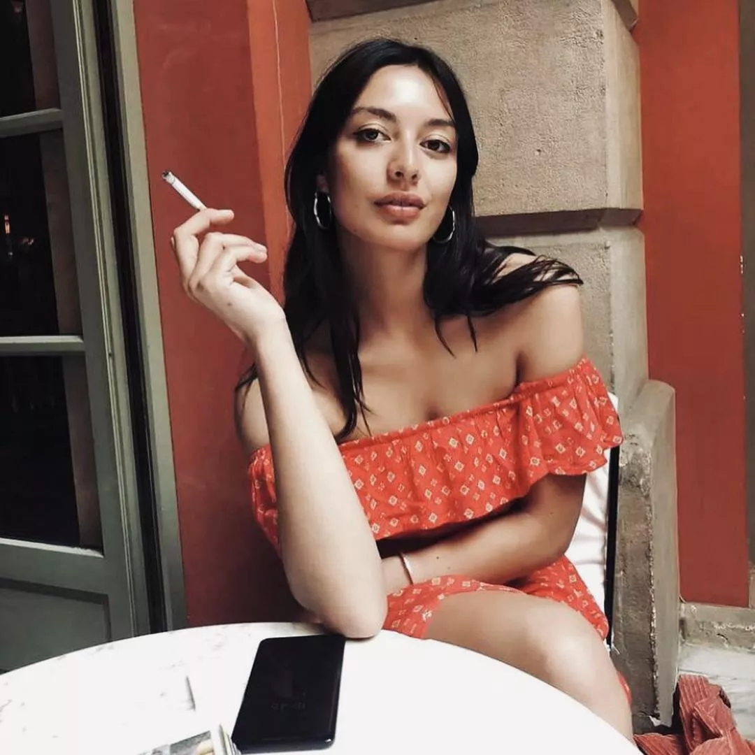 At the cafe, your date asks for a table outside so she can smoke posted by darkpoetries