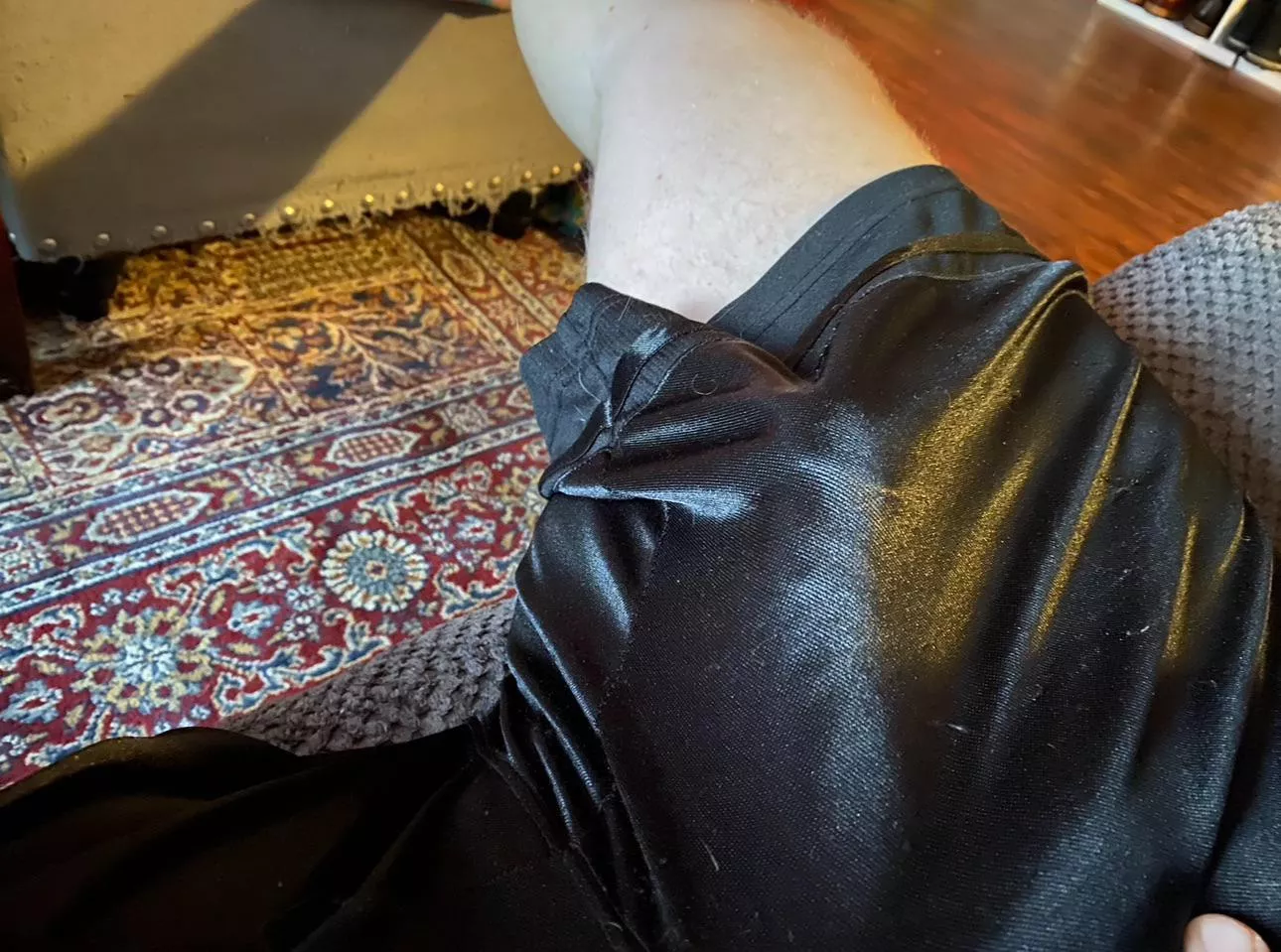 Basketball shorts and no underwear is my natural state posted by Adventurous-Use1324