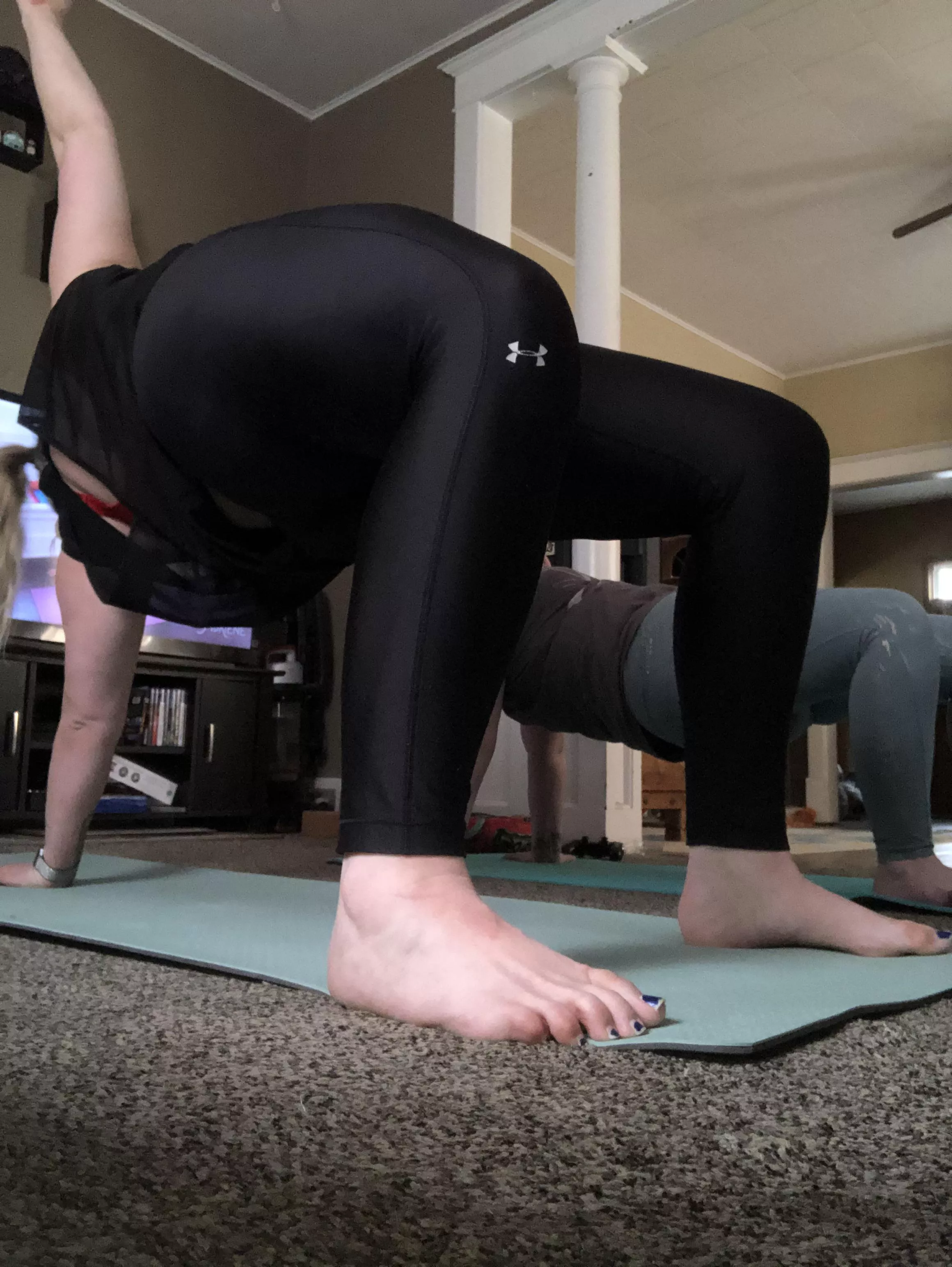 Definitely have gone wild with this flip dog pose!! posted by PLANTSN0TPE0PLE