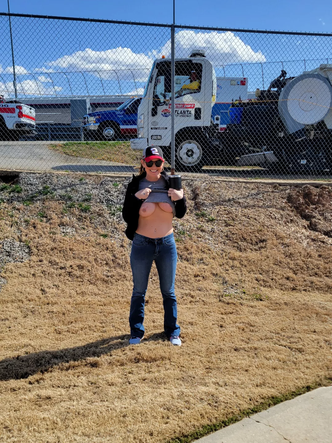 Don't worry I turned around to give him a glance.  posted by officialbikininicole