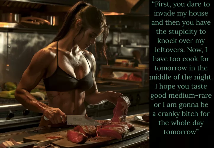 Hamburglar steak by Xenithza666