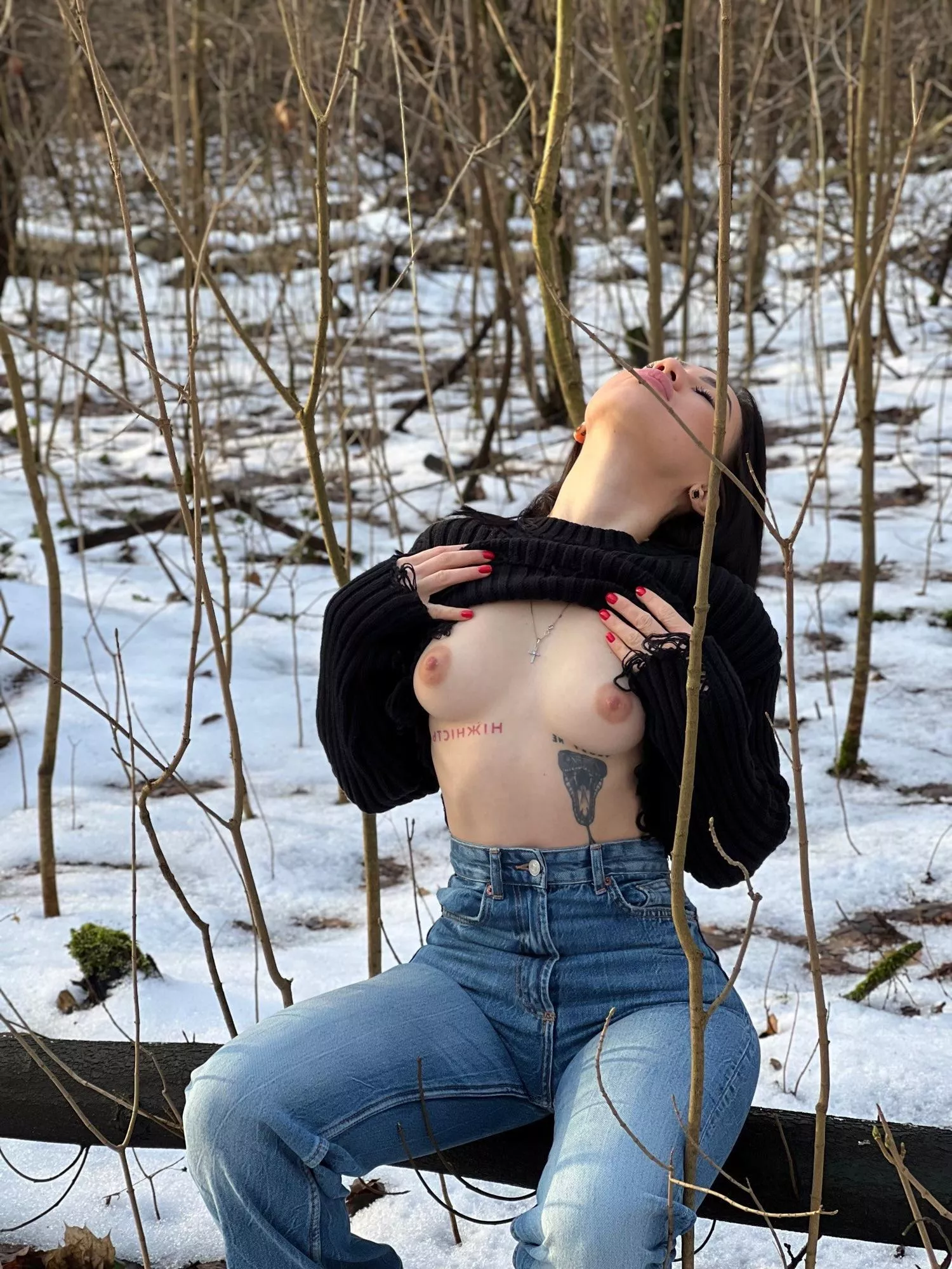 I decided to please you with a selfie from my walk posted by Penciledsplash998