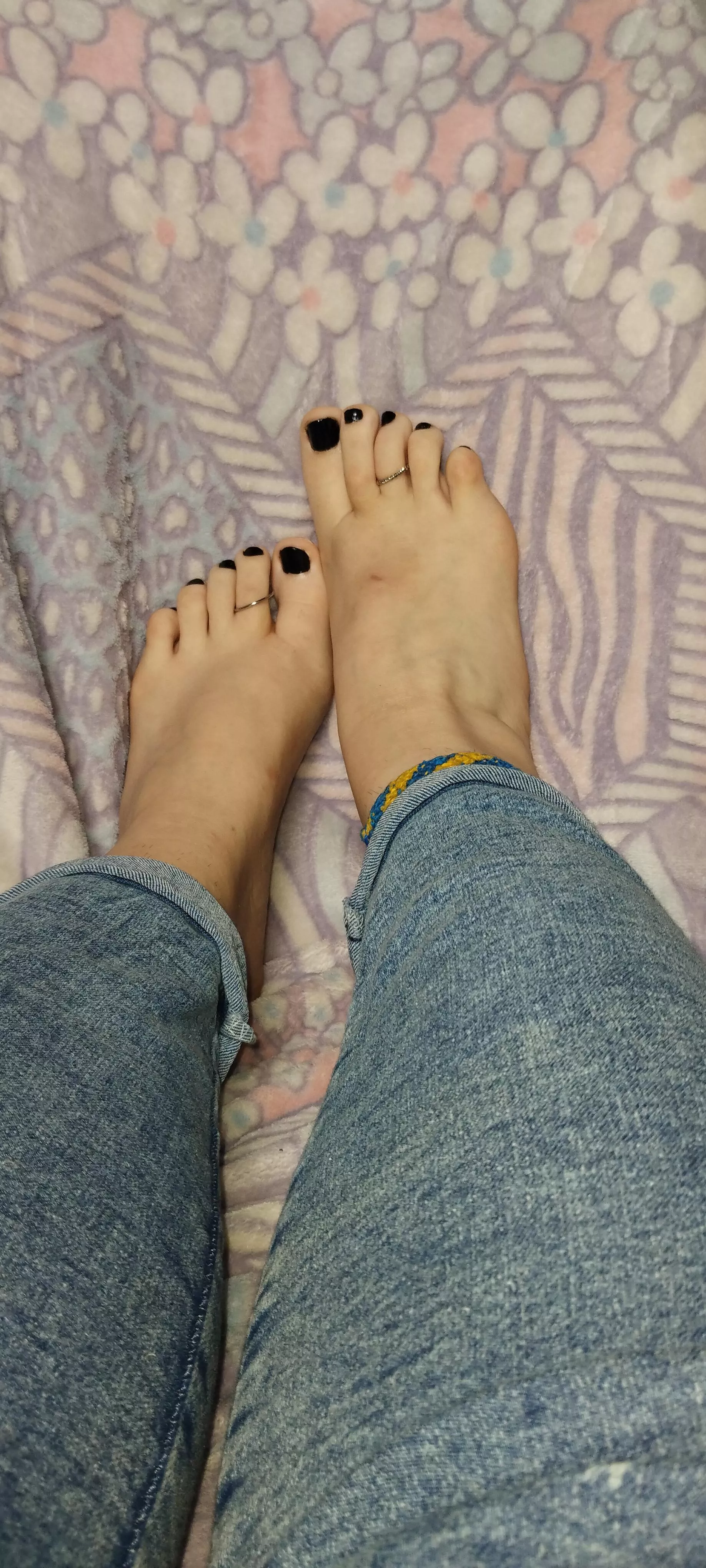 I think you'll have a lot of fun sucking my toes.  posted by Beautiful_Cell_1056