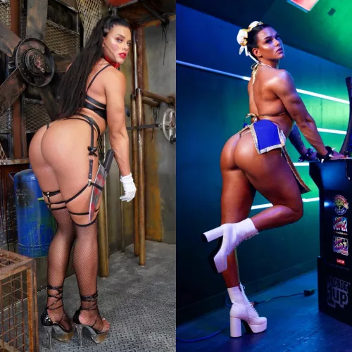 Jigsaw or Chun Li by lexa_stahl