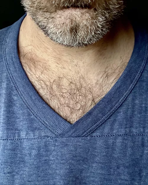My chest hair meets my beard... by jerseyjaxoff