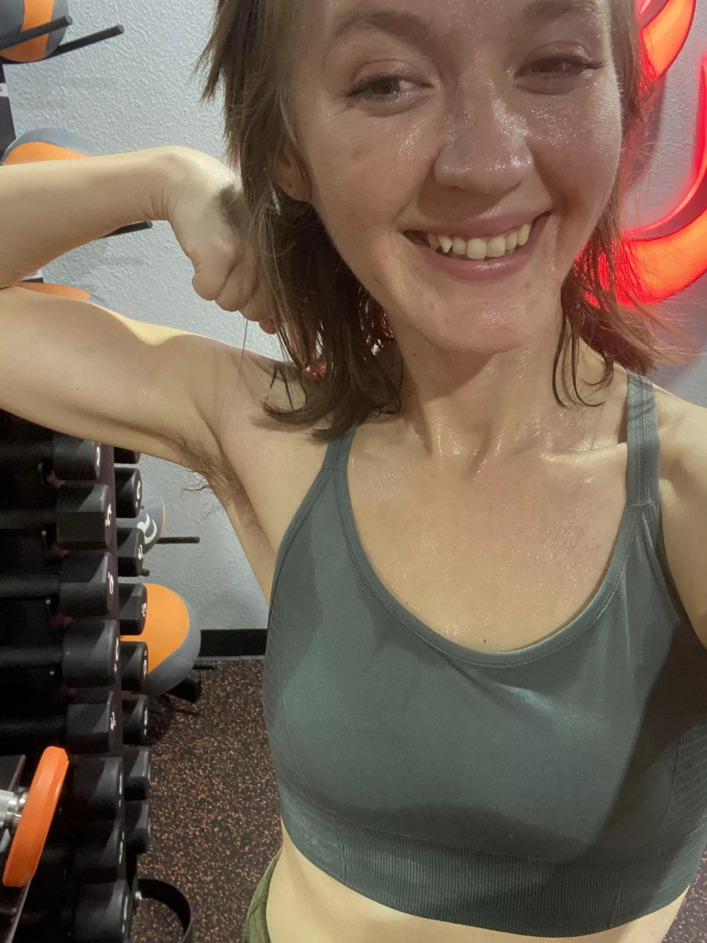 My sweaty gym pits are enough to make you bust a huge load posted by SpitInMyMouth420_