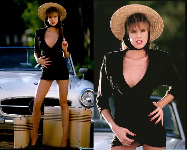 October 92 Penthouse Pet Kelly Jackson. She later became porn legend Racquel Darrian by CourvoisierConcerto